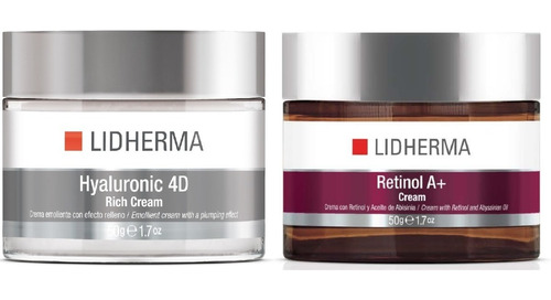 Hyaluronic 4d Rich Hialuronico + Retinol A+ Crema Lidherma 