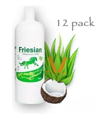 Friesian Shampoo De Caballo Para La Caida Del Cabello 1lt