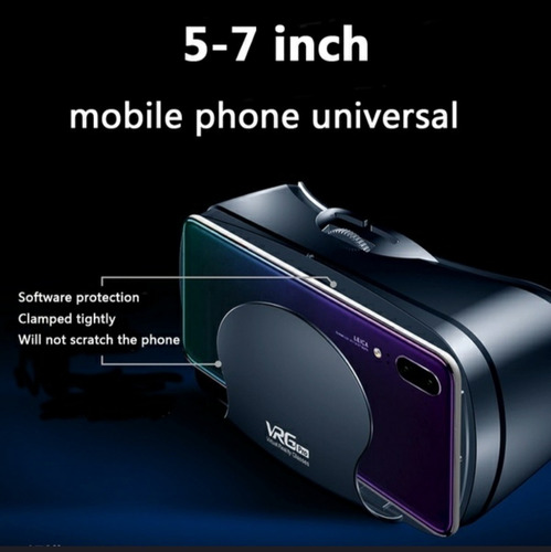 Óculos De Realidade Virtual 4k Hd Compatível C/ Todos Os Cel