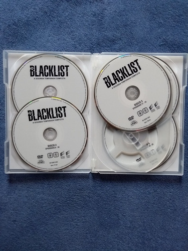 Lote The Blacklist A Lista Negra Dvds