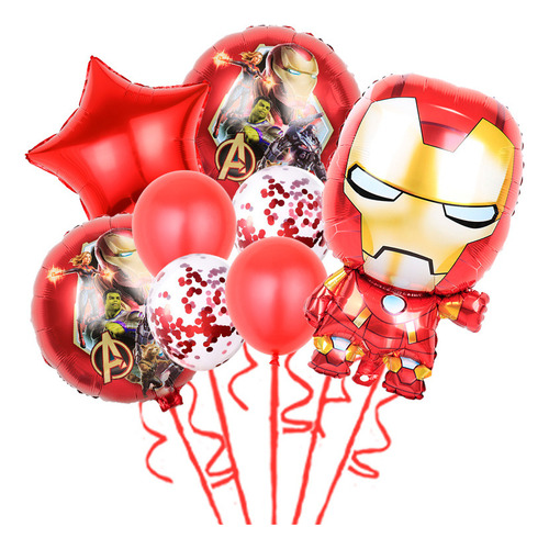 33 Globos De Cumpleaños Decoracion Fiesta Avengers Spiderman