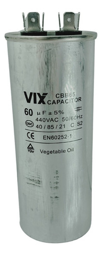 Capacitor Permanente 60uf 380 Vca