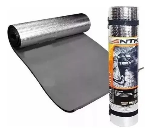 Isolante Térmico Camping Trekking Eva Aluminizado Nautika