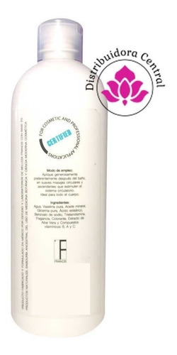 Crema Sabila Y Aloe Vera Restaura Y Protege Francis® 1lt 3pz