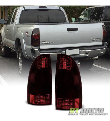 Par Micas Traseras Negro Toyota Tacoma Trd 2007 4.0l