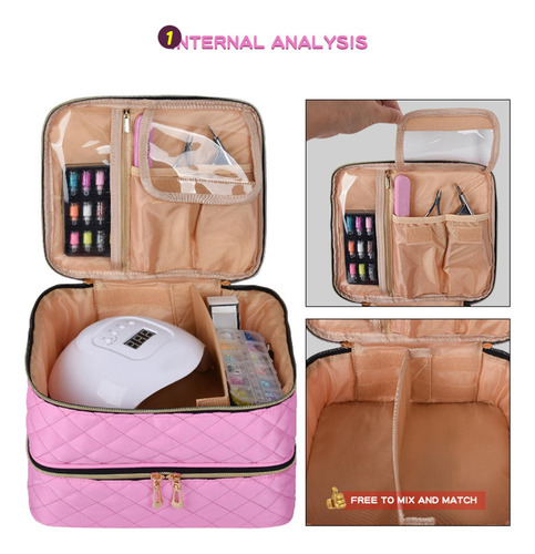 Bolsa De Almacenamiento De Esmalte De Uñas, Bolsa De Viaje
