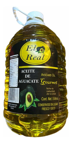 Aceite De Aguacate El Real Cont. 5l