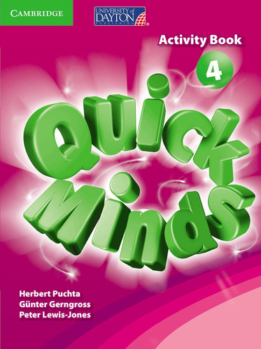 Libro Quick Minds Activity Book 4 - Ed. Sm