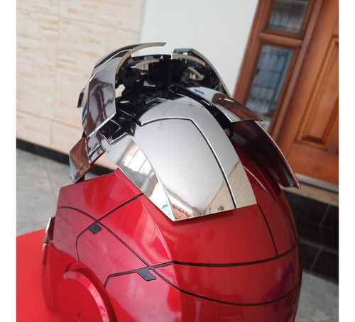 Capacete Comando Voz Mk 5 Homem De Ferro Iron Man Sem Juros