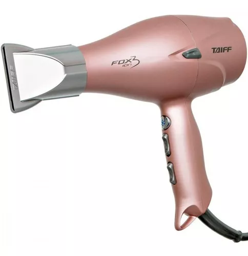 Secador de cabelo Taiff Diamante Fox Íon 3 soft rose 220V - 230V