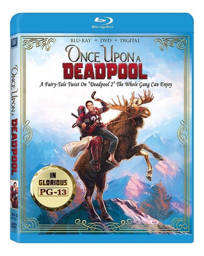 Deadpool Edicion Once Upon Pelicula Blu-ray + Dvd