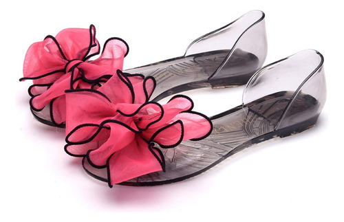 Heipeiwa Mujeres Sandalias Bow Flowers Pla B07mbdjvxz_200324