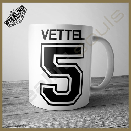 Taza Fierrera - Formula 1 #912 | Sebastian Vettel - F1