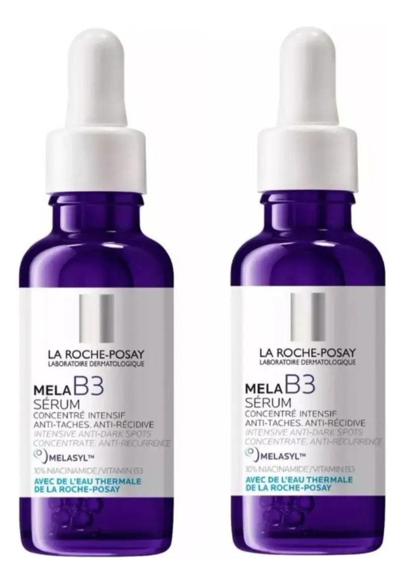 Sérum Mela B3 La Roche-Posay MELA B3 dia/noite para todos os tipos de pele de 30mL/30g 25+ anos