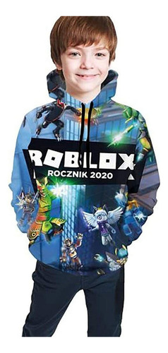 M Niños Roblox Sudadera Con Capucha Impresión 3d Dibujos