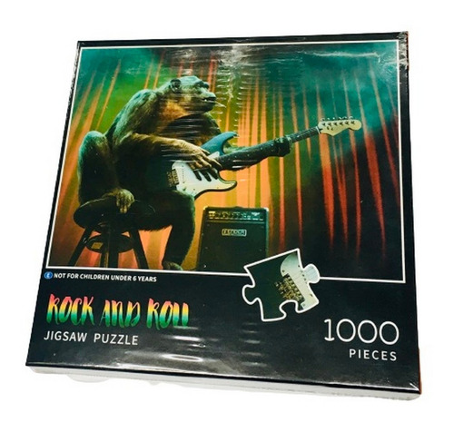 Puzzle Rompecabezas Rock And Roll 1000 Pzas Ar1 A023 Ellobo