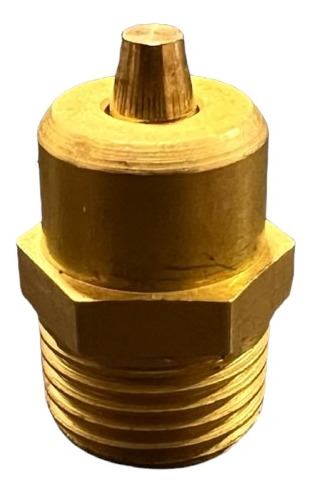 Valvula De Inflado 1/8 Tipo Pico Cuerda Npt Bronce