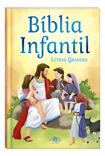Bíblia Infantil (Letras GRANDES), de (Ilustrado(es) por) Mammoth ...