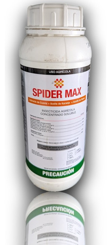 Spider Max, Extracto De Nemm, Karanja Y Causia