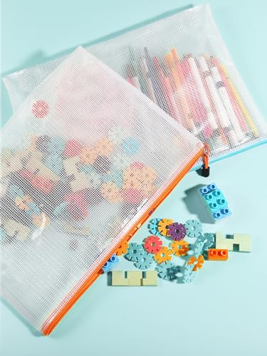 18 Bolsas De Malla Con Cremallera Para Juegos De Mesa