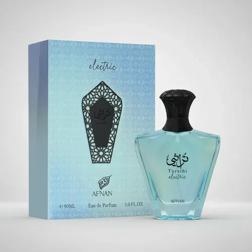 Afnan Turathi Electric オードパルファム 90ml Perfume Árabe Afnan Turathi Electric (90ml) Unissex | MercadoLivre