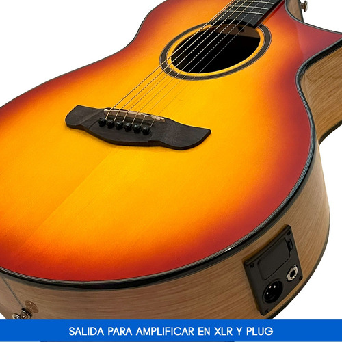 Guitarra Electroacústica Cuerdas De Acero Rómulo García