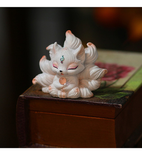 H Enfeite De Mesa De Raposa De Nove Caudas Decoração De Casa
