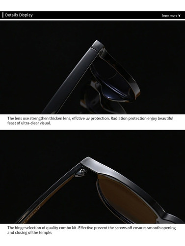 A Gafas De Sol Protección Rayos Ultra Violeta Unisex Calidad