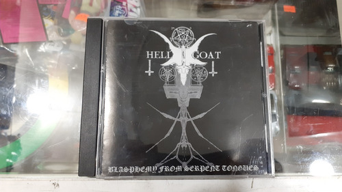 Cd Hellgoat Blasphemy From Serpent Tongues En Formato Cd