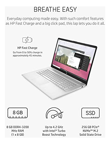 Laptop Hp 17 Core I3 8gb Ram 256gb Ssd