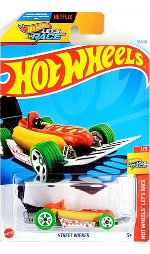 Hot Wheels Street Wiener Original Mattel + Obsequio 