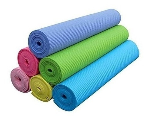 Mat Yoga Pilates 4mm Colchoneta De Goma Eva Colores / Lhua