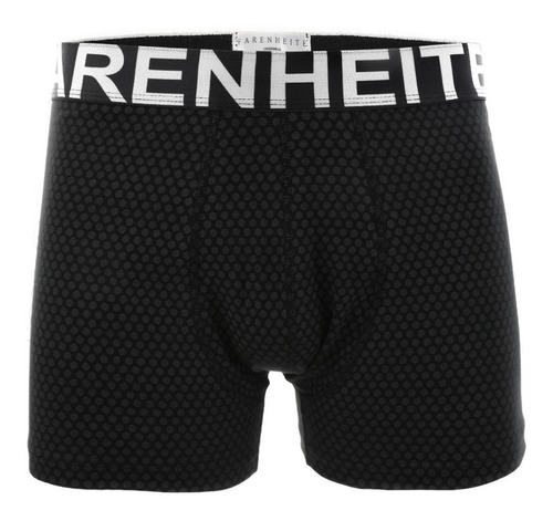 Boxer Hombre Farenheite Negro Circulos