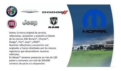 Banda Motriz Original Mopar Jeep Wrangler L6 4.0 2000-2006