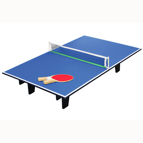 Mini Mesa De Ping Pong Con Red Paletas Y Pelota