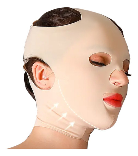 Mascara Elastica 3d Reutilizable Adelgazante Facial - E019