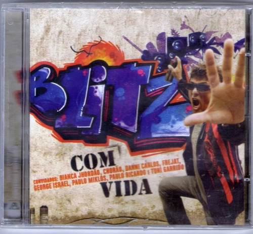 Cd - Blitz - Com Vida (lacrado)