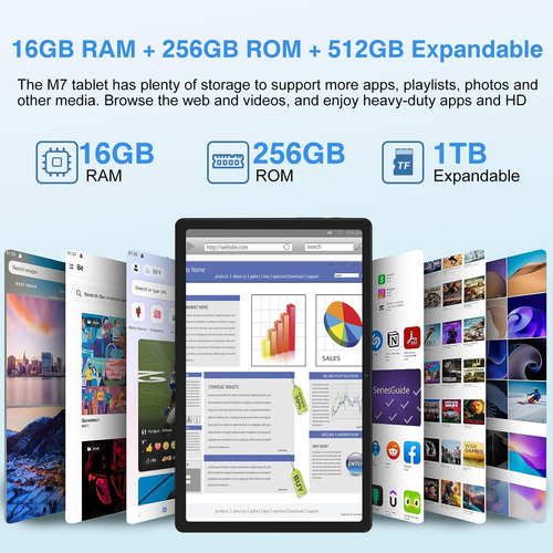Meberry Tablet Android 13 Screen 2k Tablet 10.36 Pulgadas,