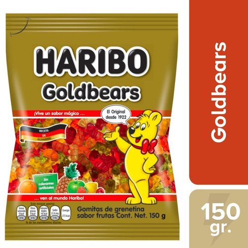 Gomitas Haribo Goldbears 150 Gr. Origen Austria