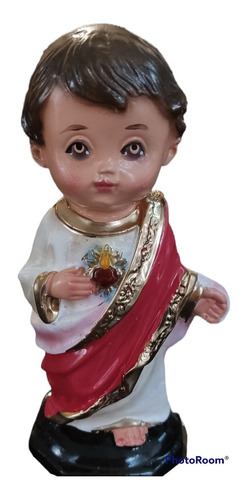 Imagen 1 de 3 de Figura Estatuilla Jesús Sagrado Corazón Versión Infantil 