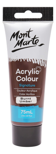 Mont Marte Estudio Pintura Acrilica 2.5 fl Oz Color Umber