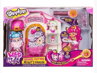 Shopkins Salón De Belleza Kennel Cuties, Serie 9.