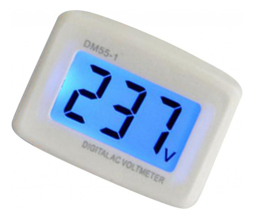 Lcd Digital Voltímetro 220v Panel Probador De Voltaje