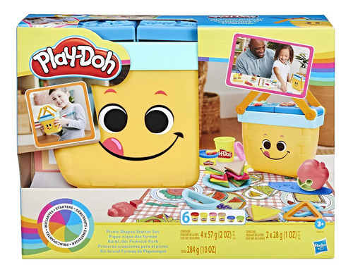 Play Doh: Set Primeras Creaciones Para El Picnic Color Amarillo