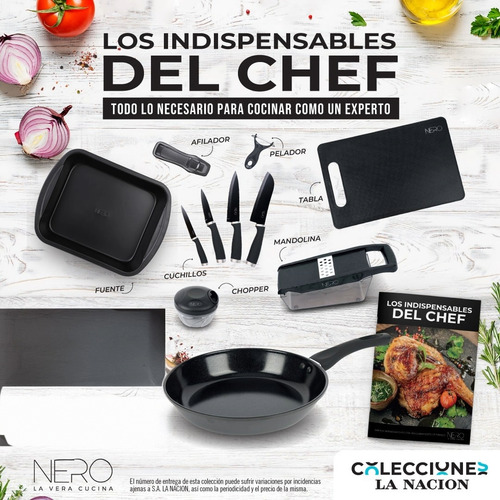 Los Indispensables Del Chef - La Nacion - Ver Disponibles | Afilador Y Cuchillo Pelador