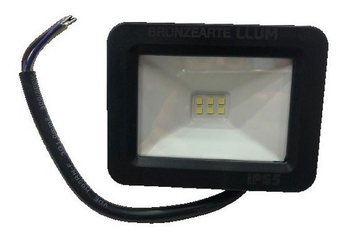 LLUM Refletor LED 10 W 110V/220V Preto