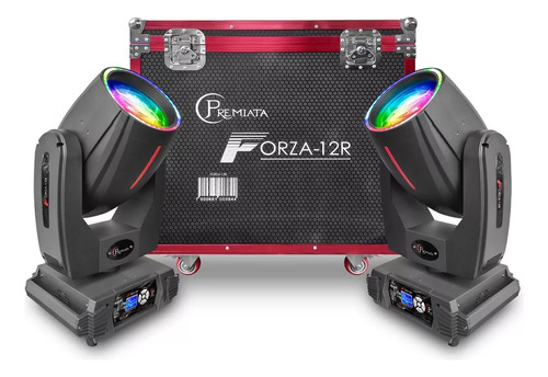 Cabezas Beam 12r Con Aro Led Halo Smd Luces Para Dj Sonido D (Reacondicionado)