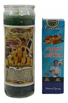 Comprar Veladora Abundancia Atrae Dinero Buena Suerte + Loción