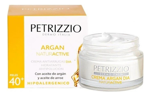 Crema Argan Naturactive +40 Petrizzio Tipo de piel Todo tipo de piel