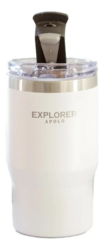 Vaso Cafetero Térmico Acero Inoxidable Tapa 414ml Explorer